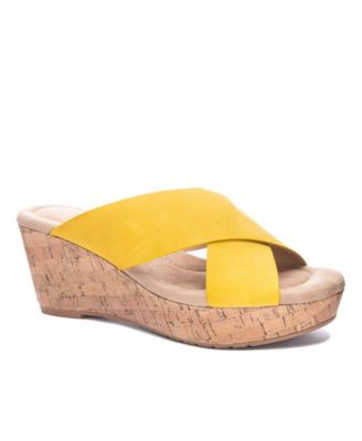 yellow sandals at macy's