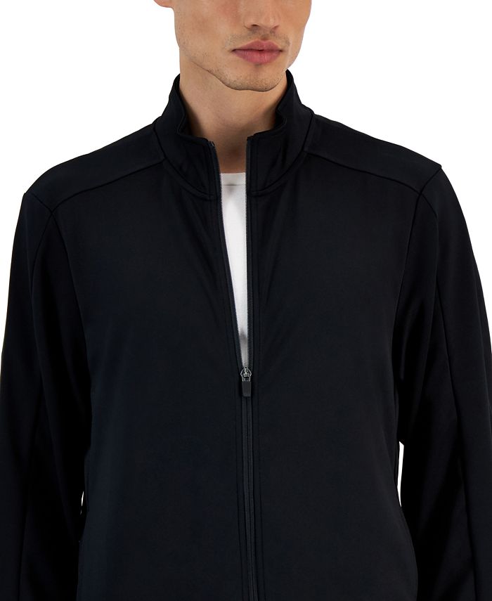 ID Ideology Men's RegularFit MoistureWicking Knit Jacket, Created for