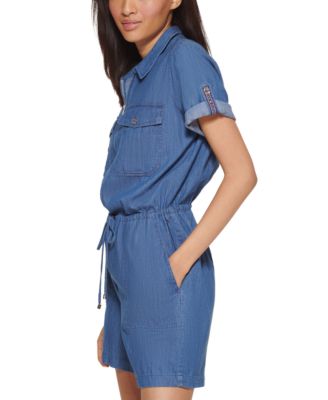 tommy hilfiger utility romper