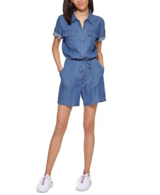 tommy hilfiger utility romper