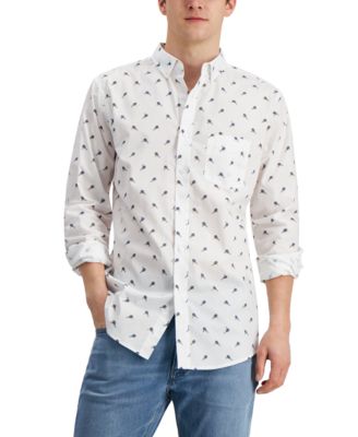 Club Room - Men's Tennis-Print Shirt