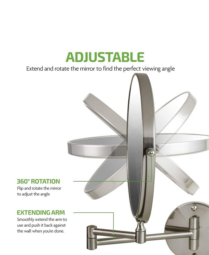 OVENTE Wall Mounted Vanity Makeup Mirror Macy's