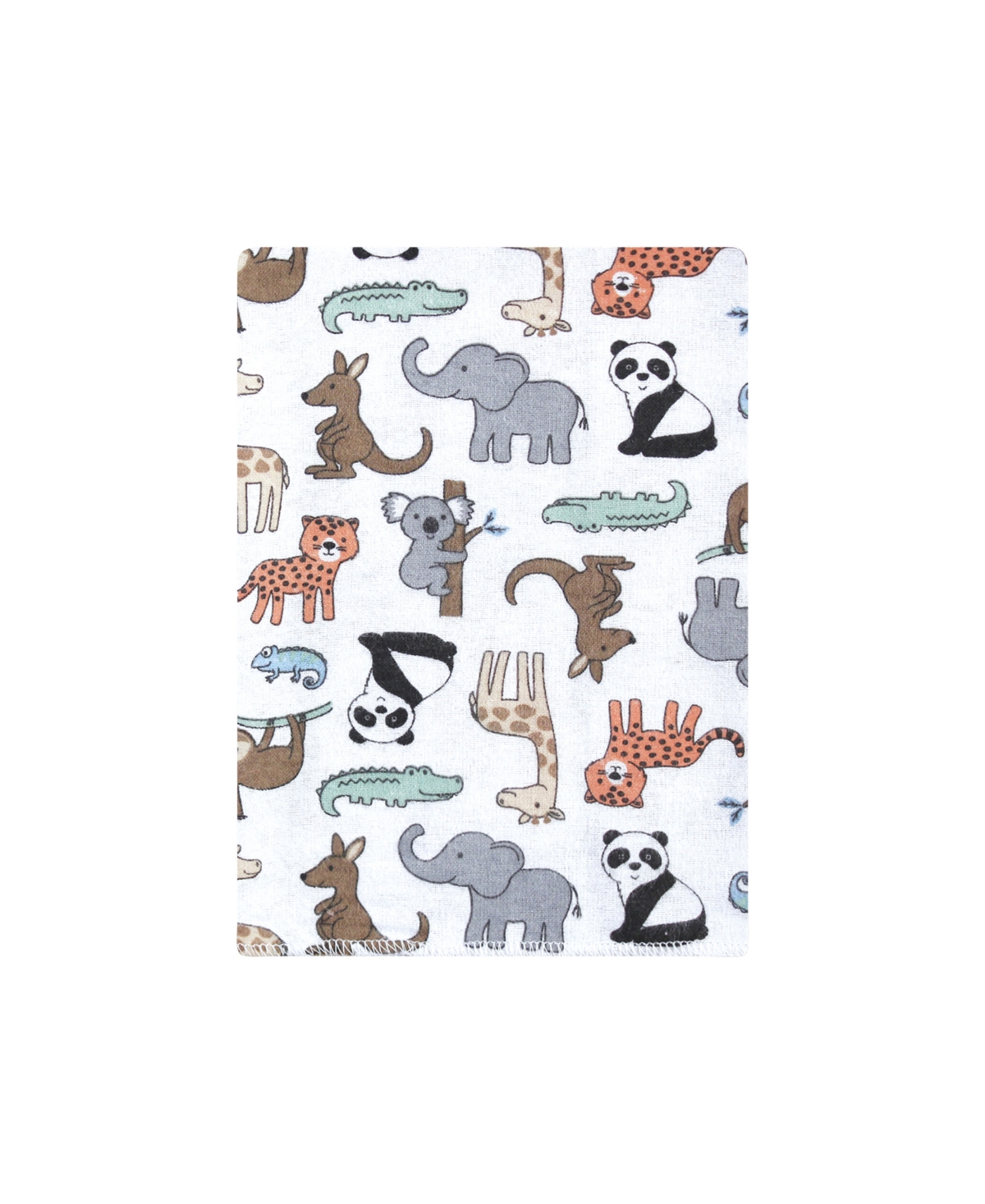 Hudson Baby Unisex Cotton Flannel Burp Cloths Bundle, One