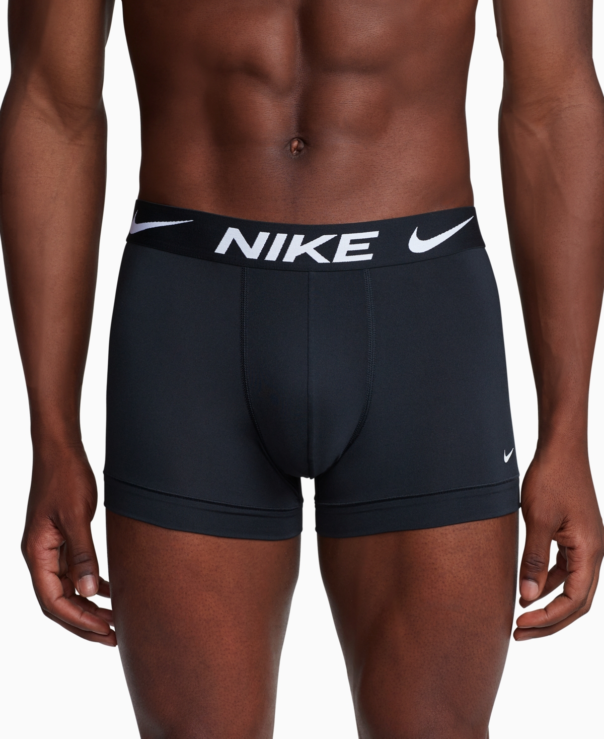 Nike Men's 3-pk. Dri-fit Essential Micro Trunk In Black