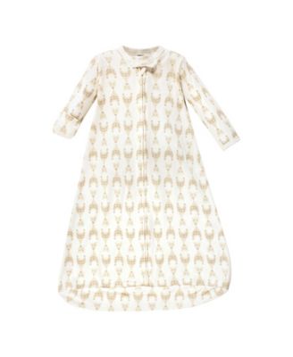 Cotton Full-Body Slumber Sack with Long Sleeves