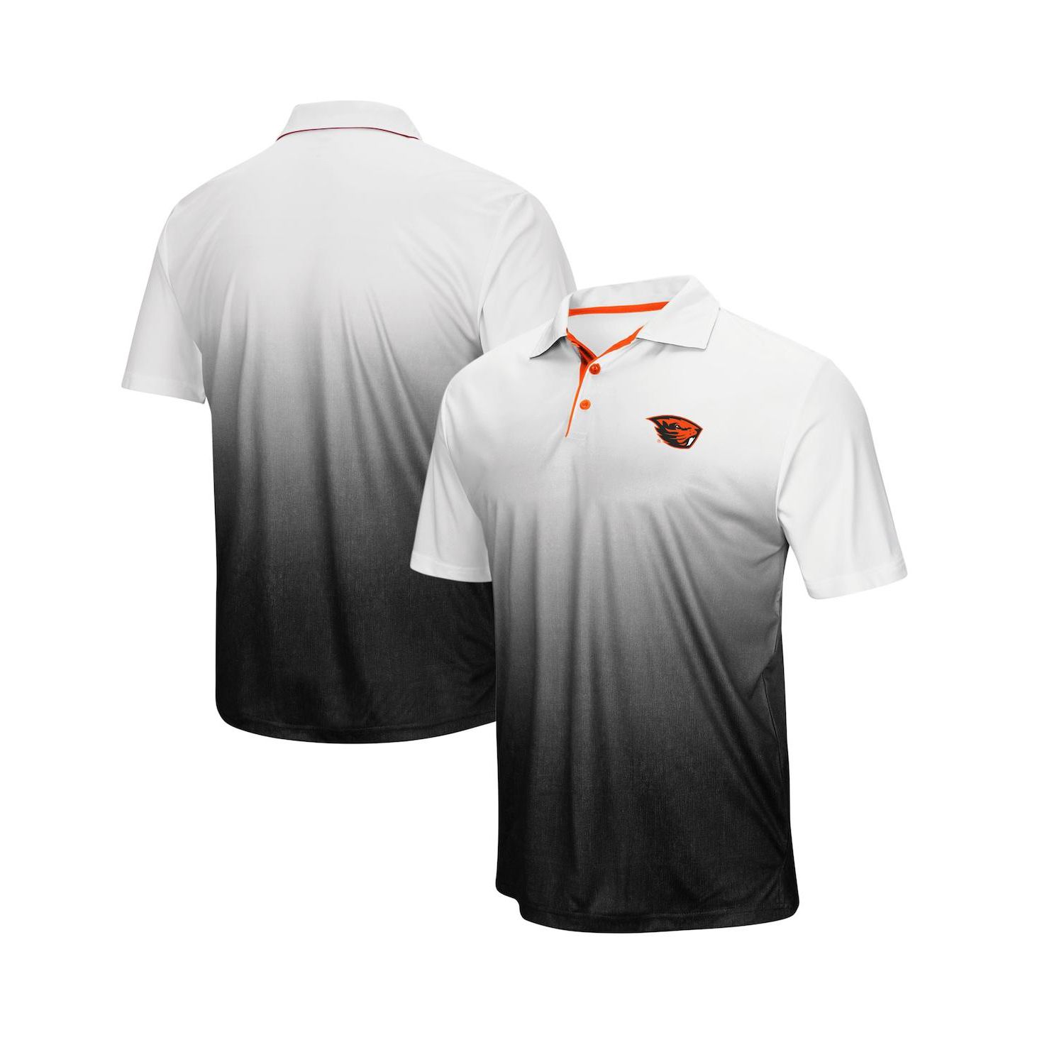 Men's Gray Oregon State Beavers Magic Team Logo Polo Shirt