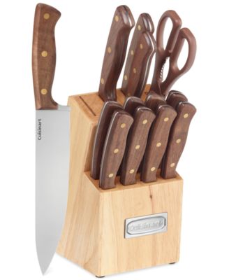 Knife Set with Block for Kitchen,14-Piece High Carbon Stainless