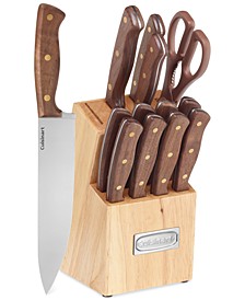 Advantage Wooden Triple Rivet 14-Piece Cutlery Set 