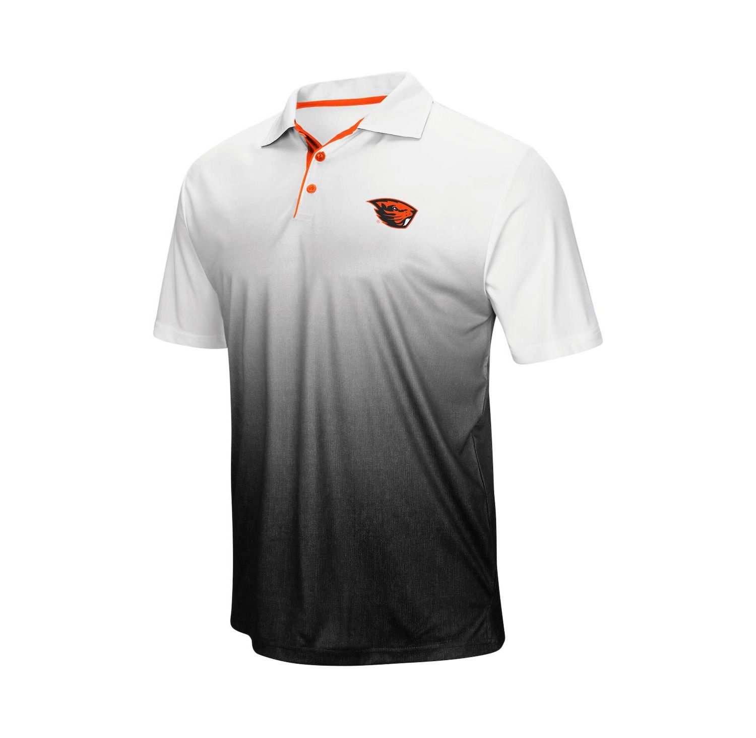 Men's Gray Oregon State Beavers Magic Team Logo Polo Shirt