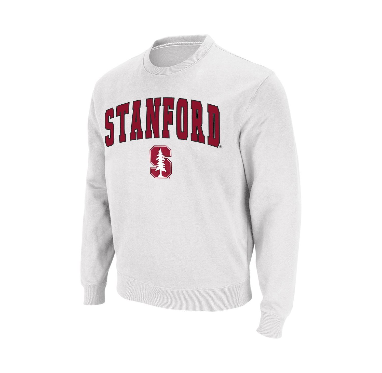 Men's Stanford Cardinal Arch & Logo Crew Neck Sweatshirt