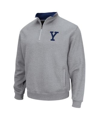 Men's Yale Bulldogs Tortugas Team Logo Quarter-Zip Jacket