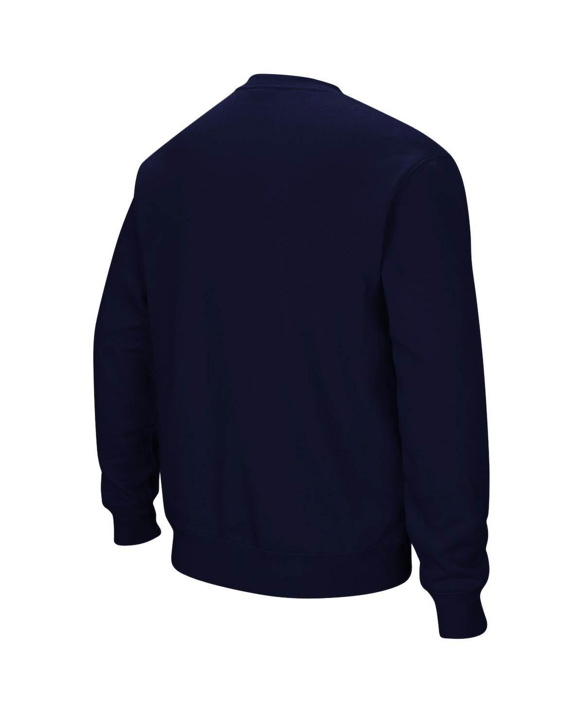 Colosseum Men's  Navy Columbia University Arch & Logo Sweatshirt In Navy