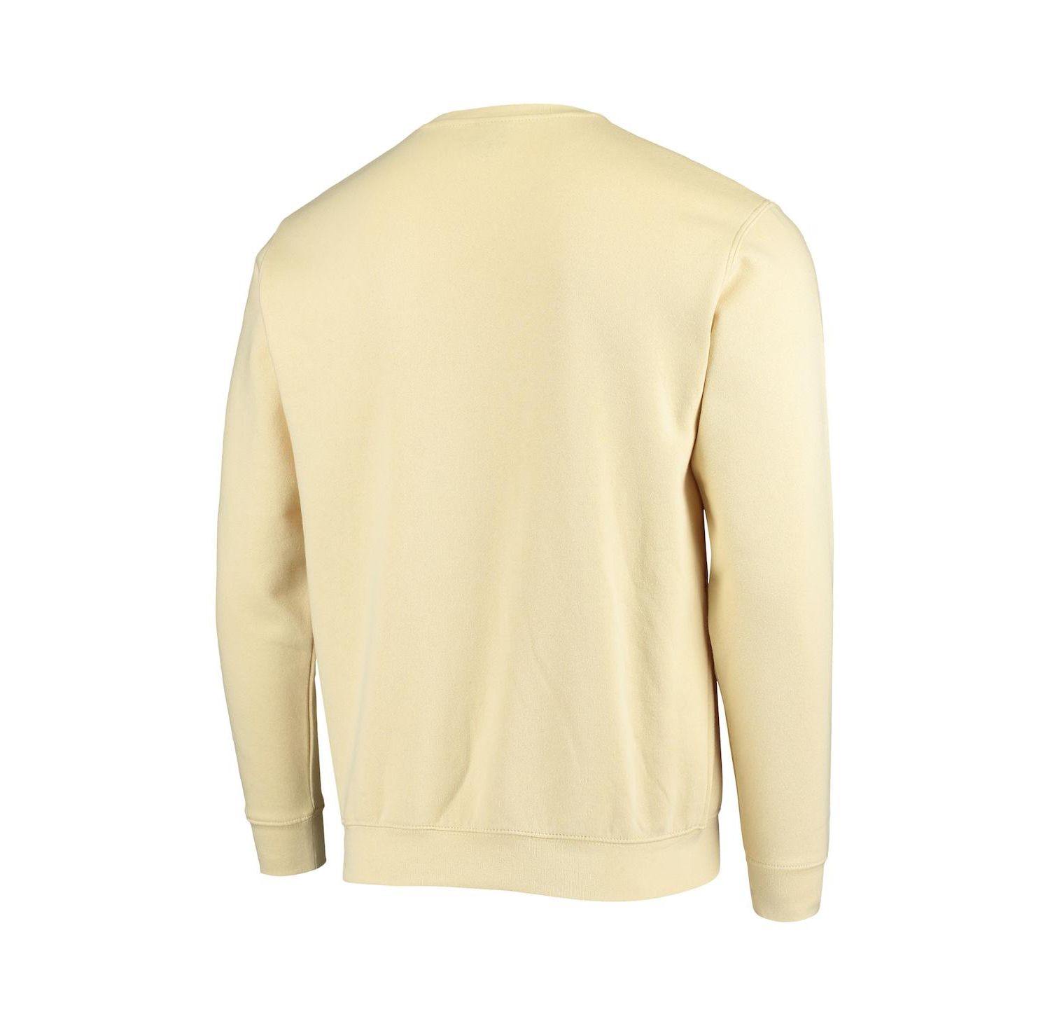Men's Georgia Tech Yellow Jackets Arch Logo Tackle Twill Pullover Sweatshirt