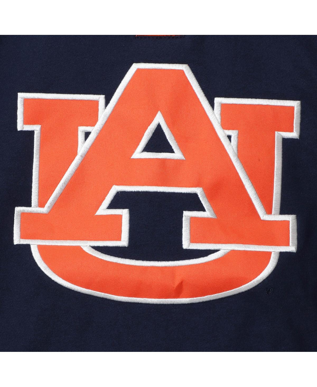 Men's Colosseum Navy Auburn Tigers 2.0 Lace-Up Hoodie