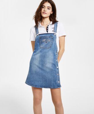 tommy jeans overall dress