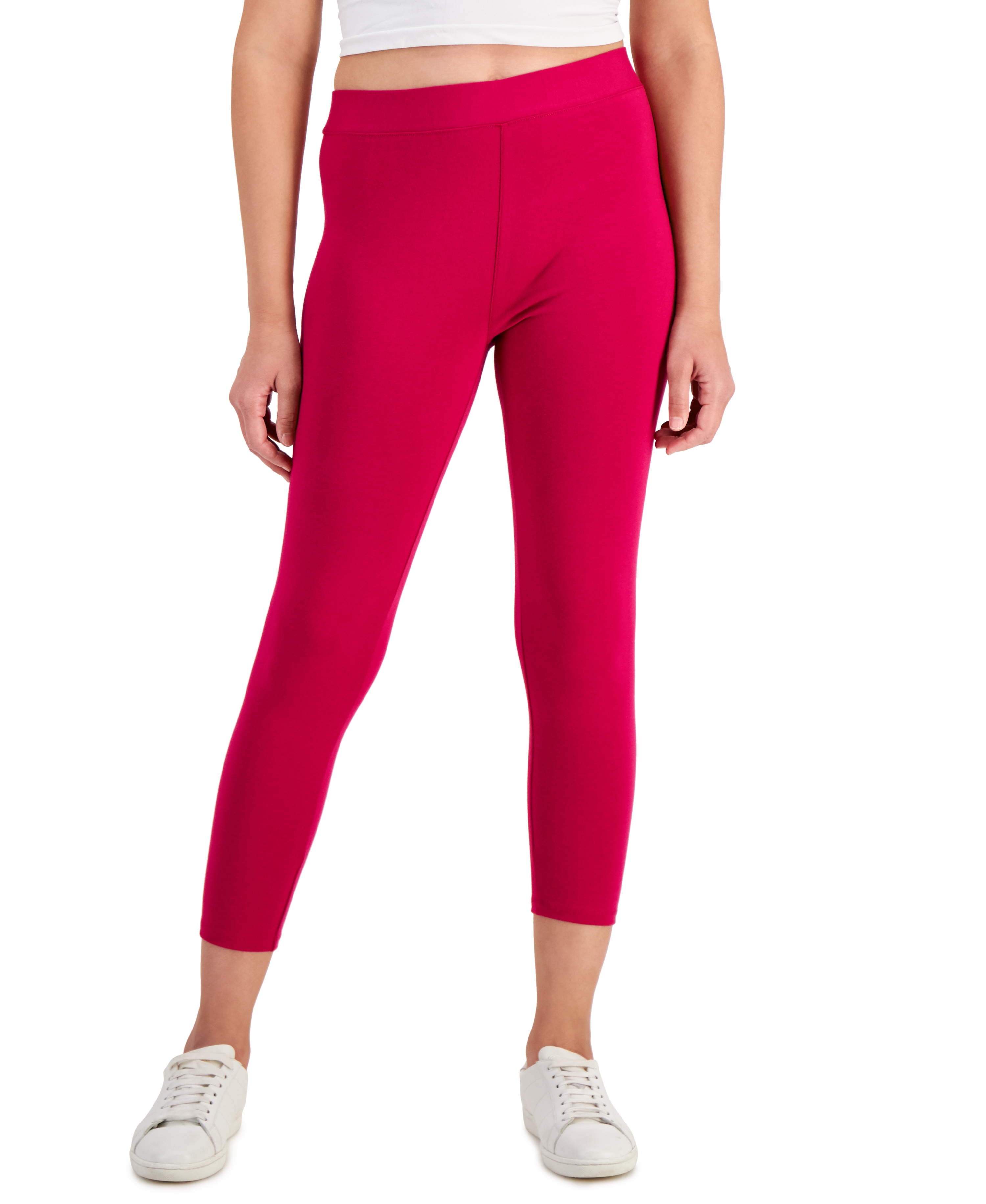 Style Co Petite Mid Rise Cropped Leggings