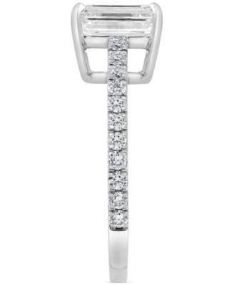 Certified Lab-Grown Diamond Radiant-Cut Engagement Ring (2-1/2 ct. t.w.) in 14k Gold