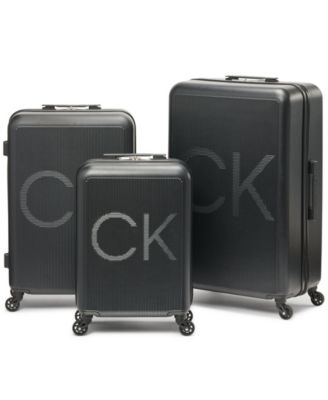 calvin klein hard luggage