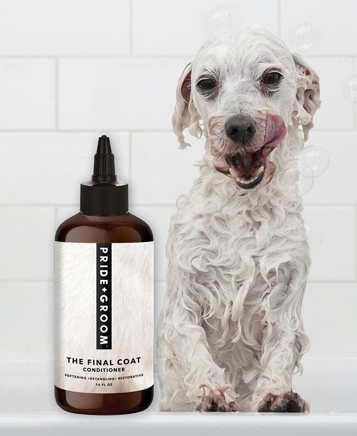 Pride+Groom "The Final Coat" Pet Conditioner, 16oz. Macy's