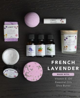 17-Pc. French Lavender Relaxation Spa Bath & Body Gift Set