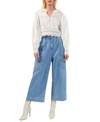 French Connection - Biton Balloon Sleeve Top