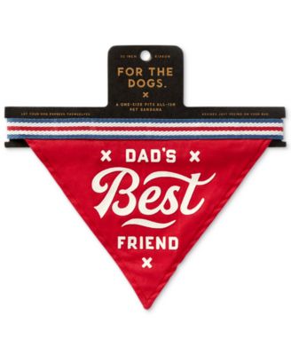 Brass Monkey - Dad's Best Friend Dog Bandana