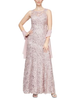 green emerald velvet dress Elaine Sleeveless Lace Gown main image 0