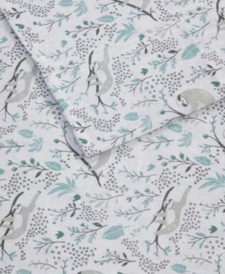 Novelty Printed Flannel 4-Pc. Sheet Set, Full