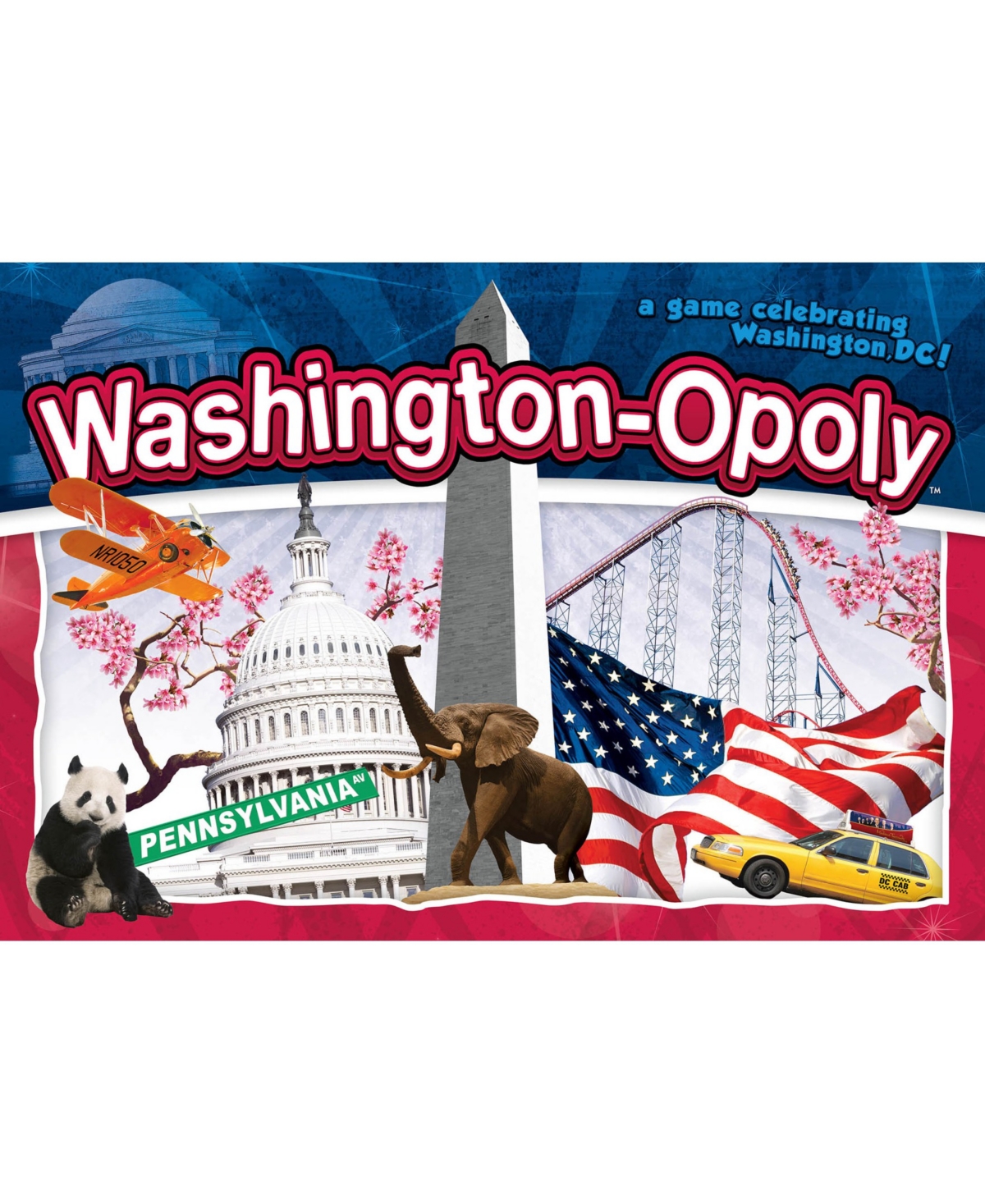 Shop Late For The Sky Washington Dc-opoly Board Game In Multi