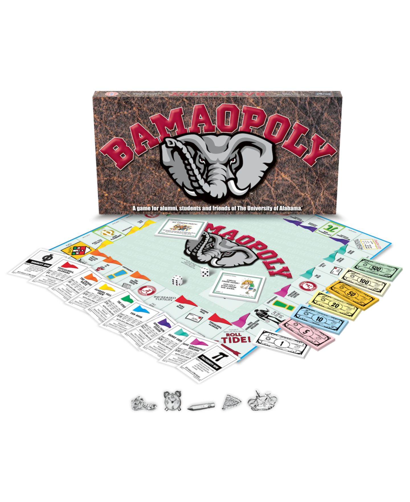 Детская настольная игра Late for the Sky Bama-Opoly Board Game, Ages 8+ — фото 1