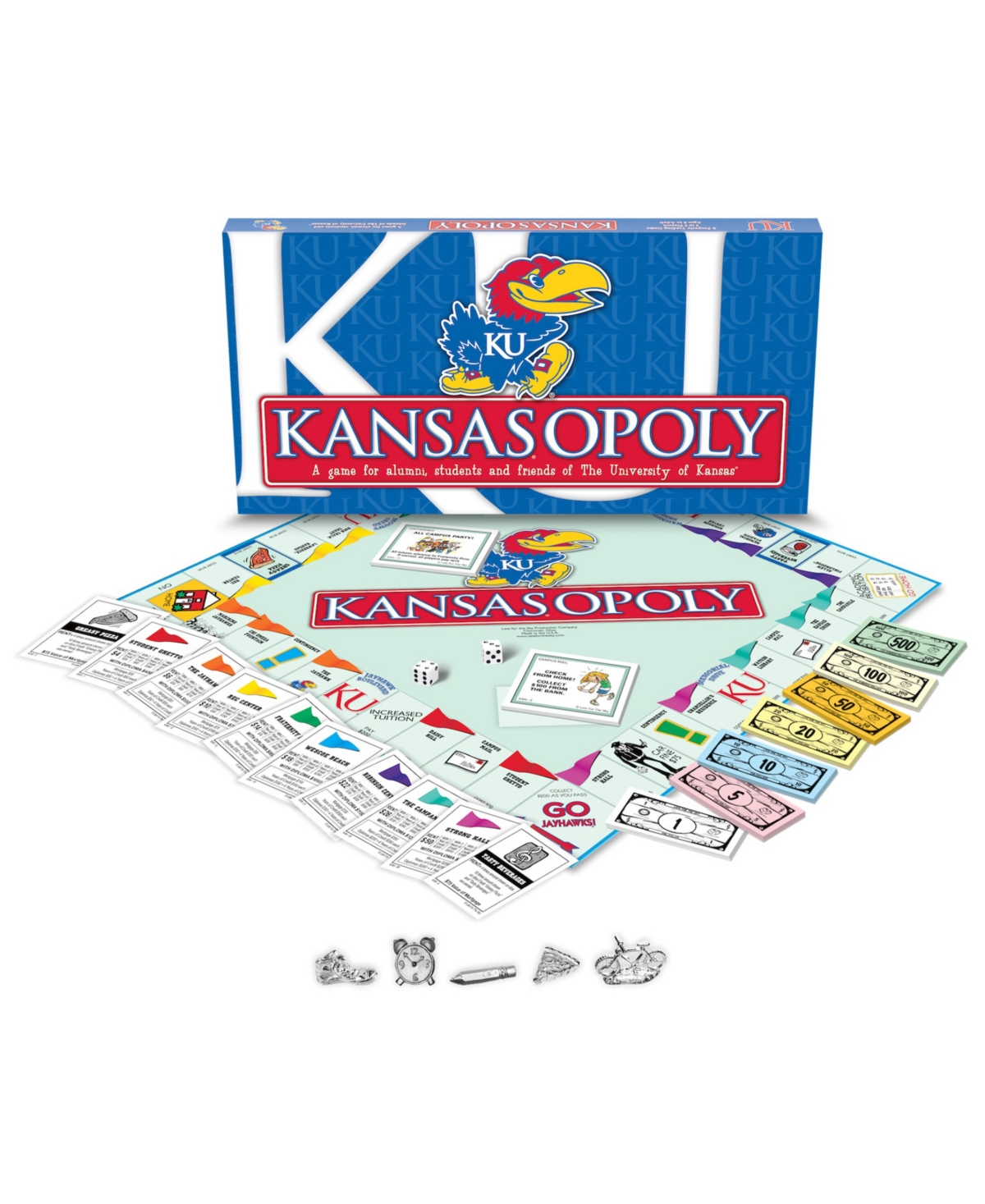 Late For The Sky Kids' Kansasopoly Board Game In Multi
