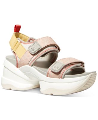 【MICHAEL KORS】OLYMPIA SANDAL 6M/23cm Michael Kors Women's Olympia Logo Sporty Sandals - Macy's