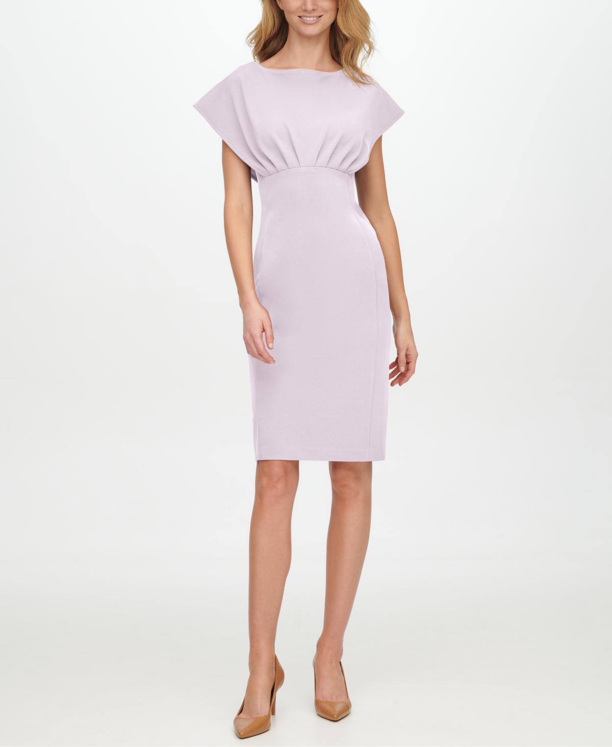 Calvin klein store scuba sheath dress
