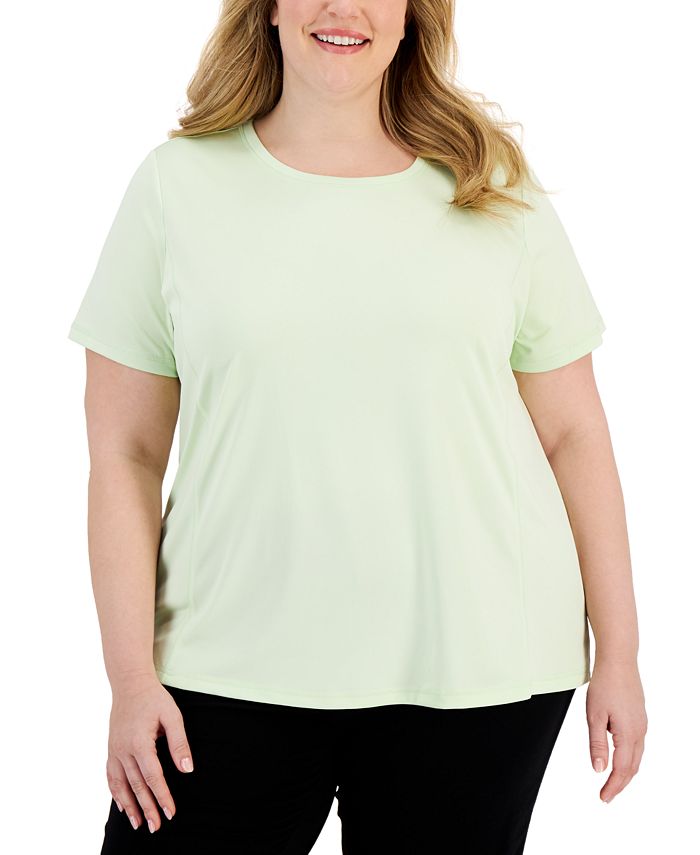 Macys karen scott plus best sale size tops