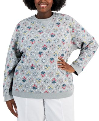 macys plus size hoodies