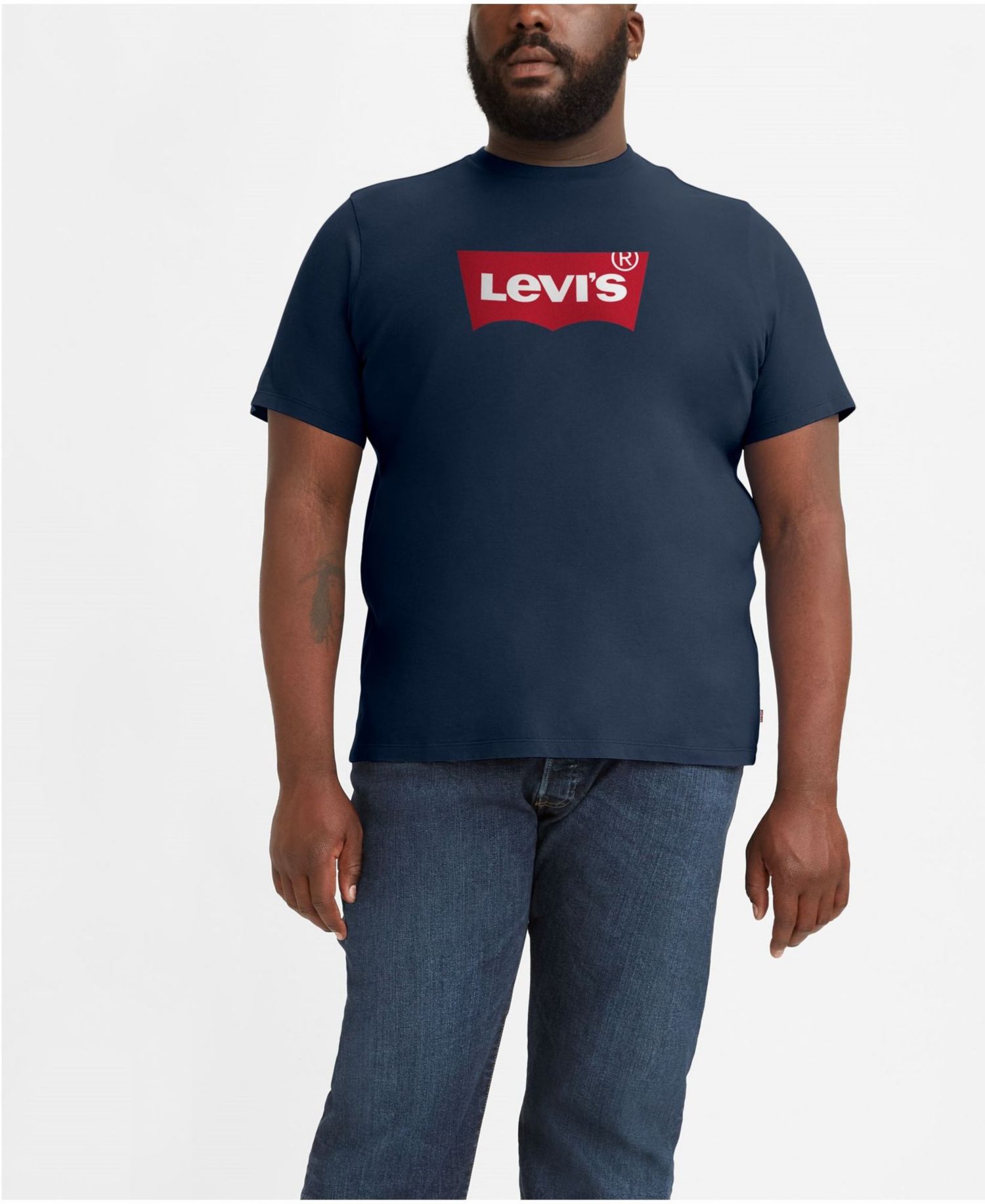 Men's Big and Tall Graphic Crewneck T-shirt