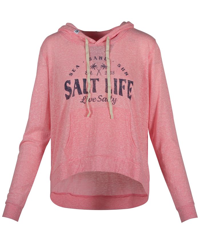 Salt Life Women s Sea N Sun High Low Hoodie Macy s