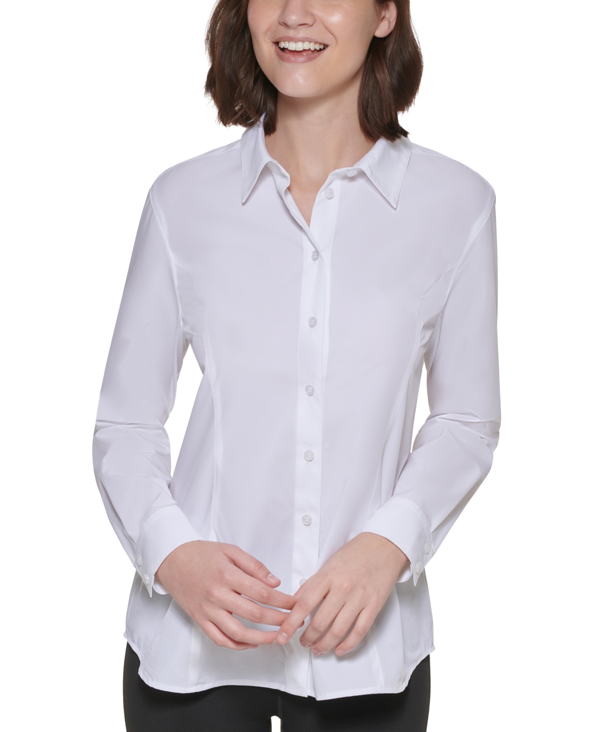 Calvin Klein Performance Women's Button-Down Shirt