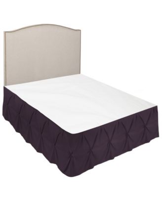 Bedding 14" Tailored Pinch Pleated Bedskirt, Full