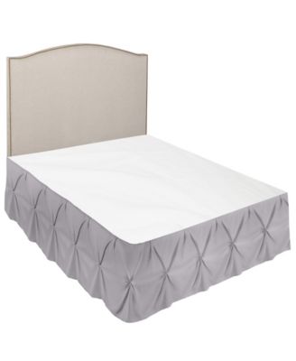 Bedding 14" Tailored Pinch Pleated Bedskirt, Queen