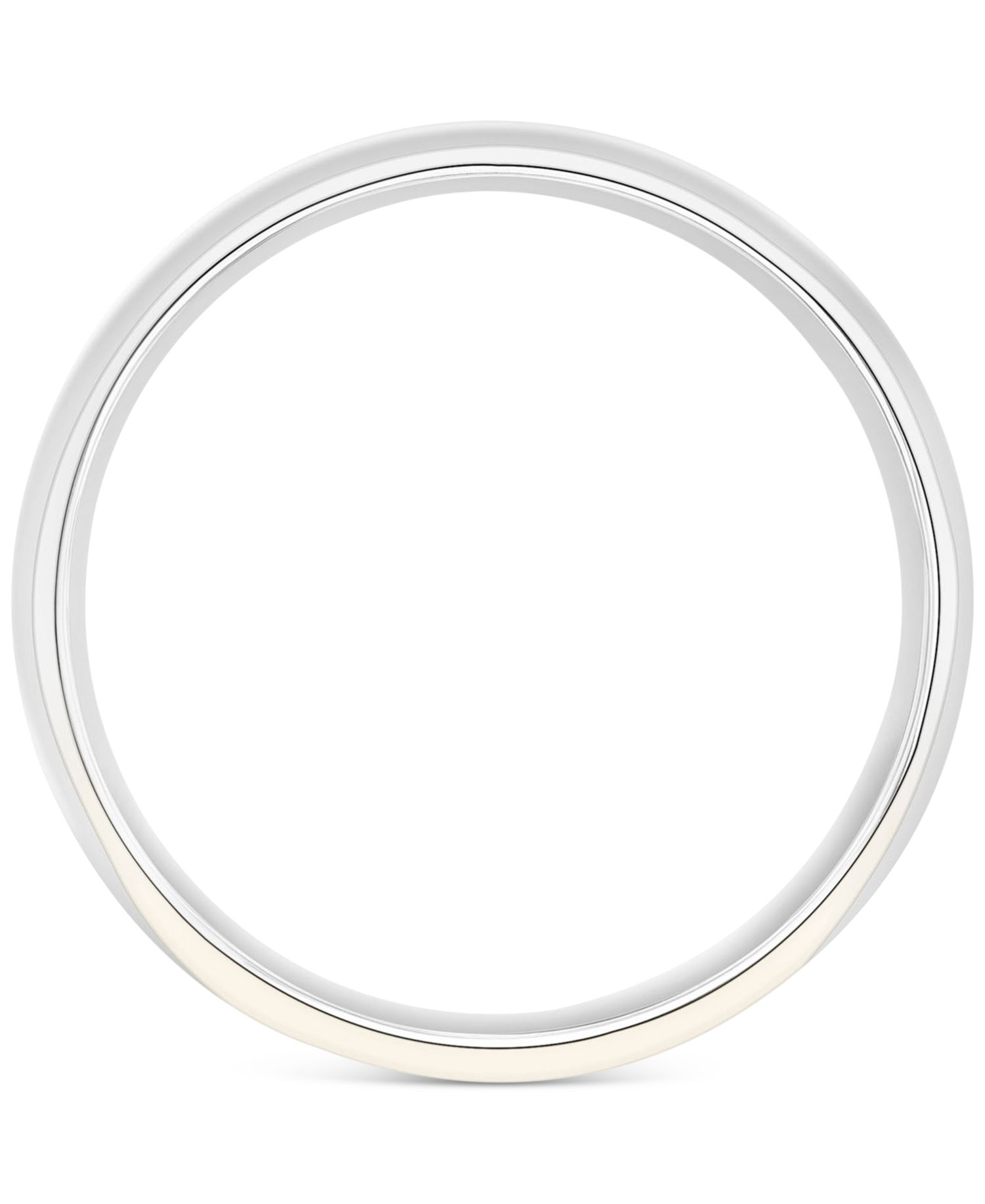 Men's Comfort Fit Wedding Band (6mm) in 14k Gold or 14k White Gold