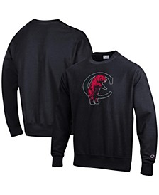Men's Black Cincinnati Bearcats Vault Logo Reverse Weave Pullover Sweatshirt