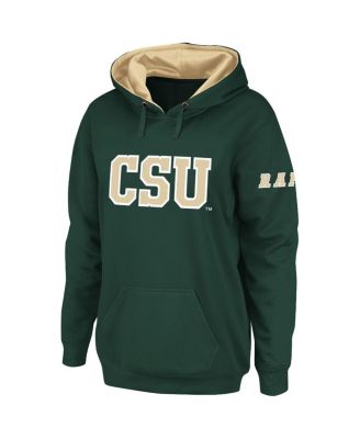 Women's Green Colorado State Rams Big Logo Pullover Hoodie