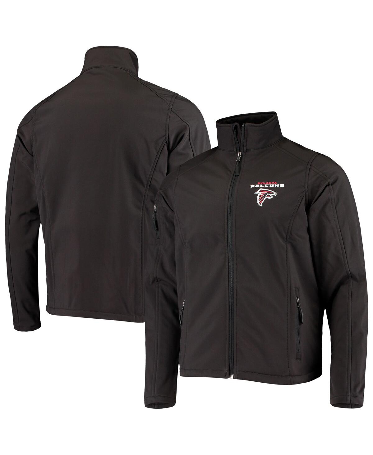 Men's DunbrookeAtlanta Falcons Sonoma Softshell Full-Zip Jacket - Black