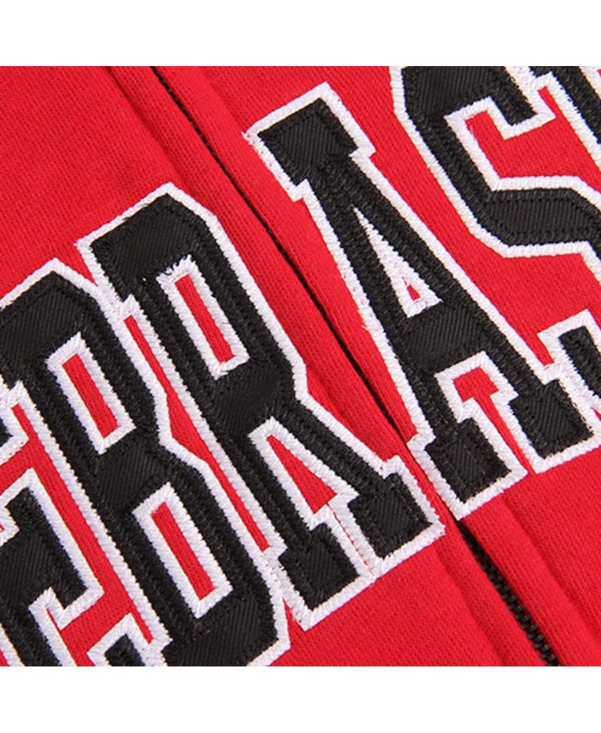 Women's Stadium AthleticNebraska Huskers Arched Name Full-Zip Hoodie - Scarlet