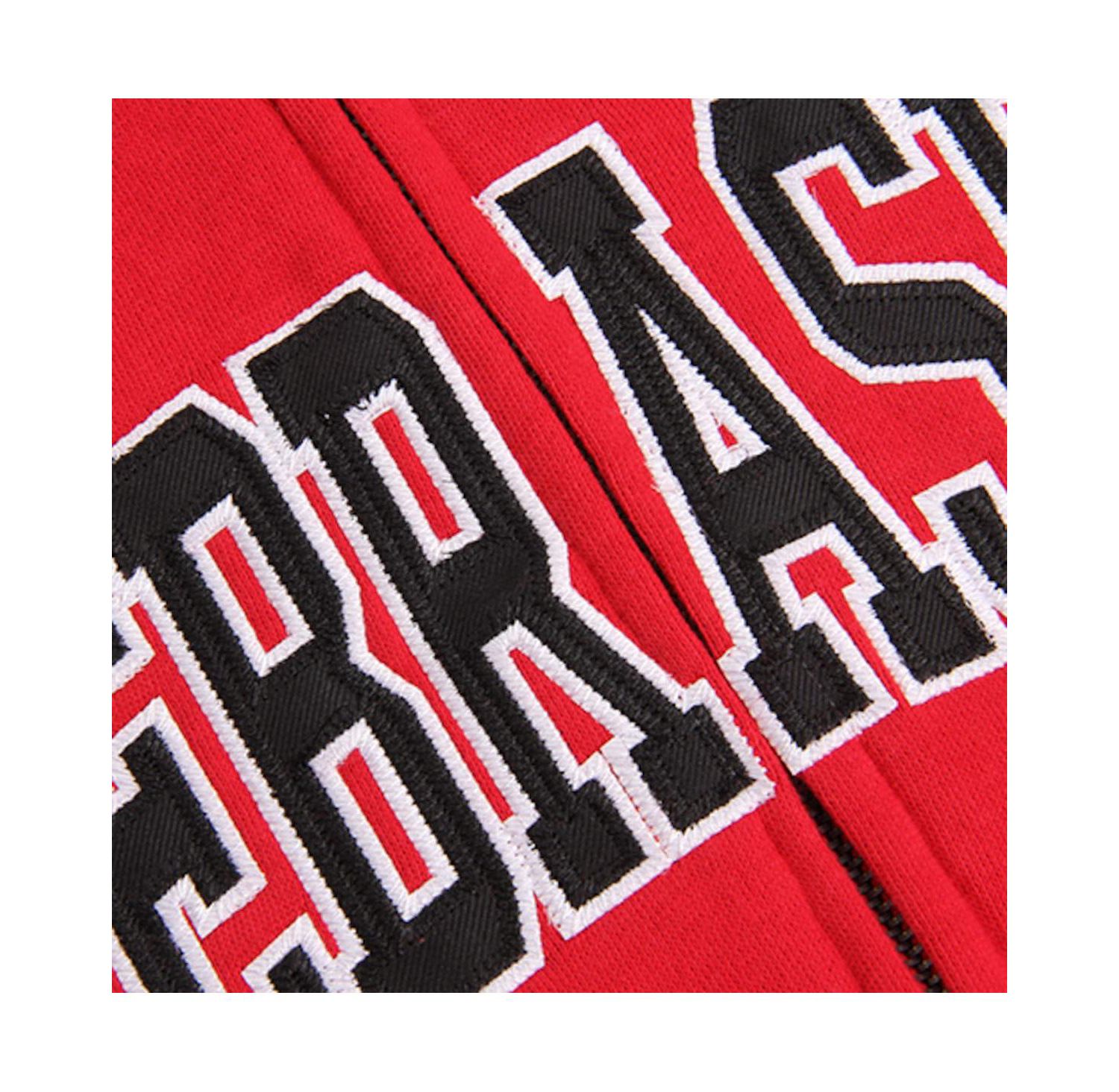 Women's Stadium Athletic Scarlet Nebraska Huskers Arched Name Full-Zip Hoodie