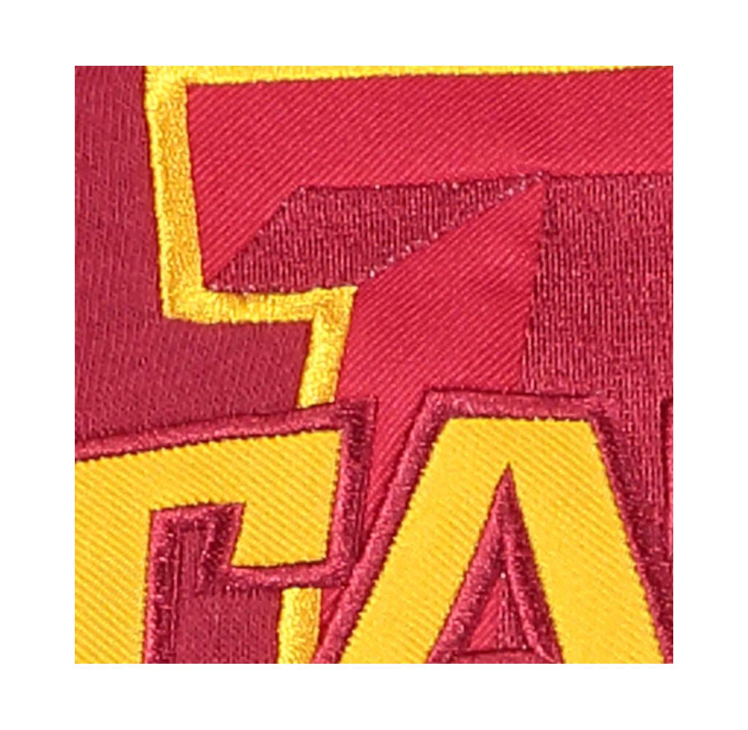 Women's Cardinal Iowa State Cyclones Big Logo Pullover Hoodie