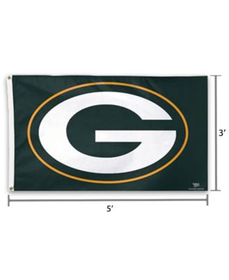 Green Bay Packers Deluxe 3' x 5' Logo Flag