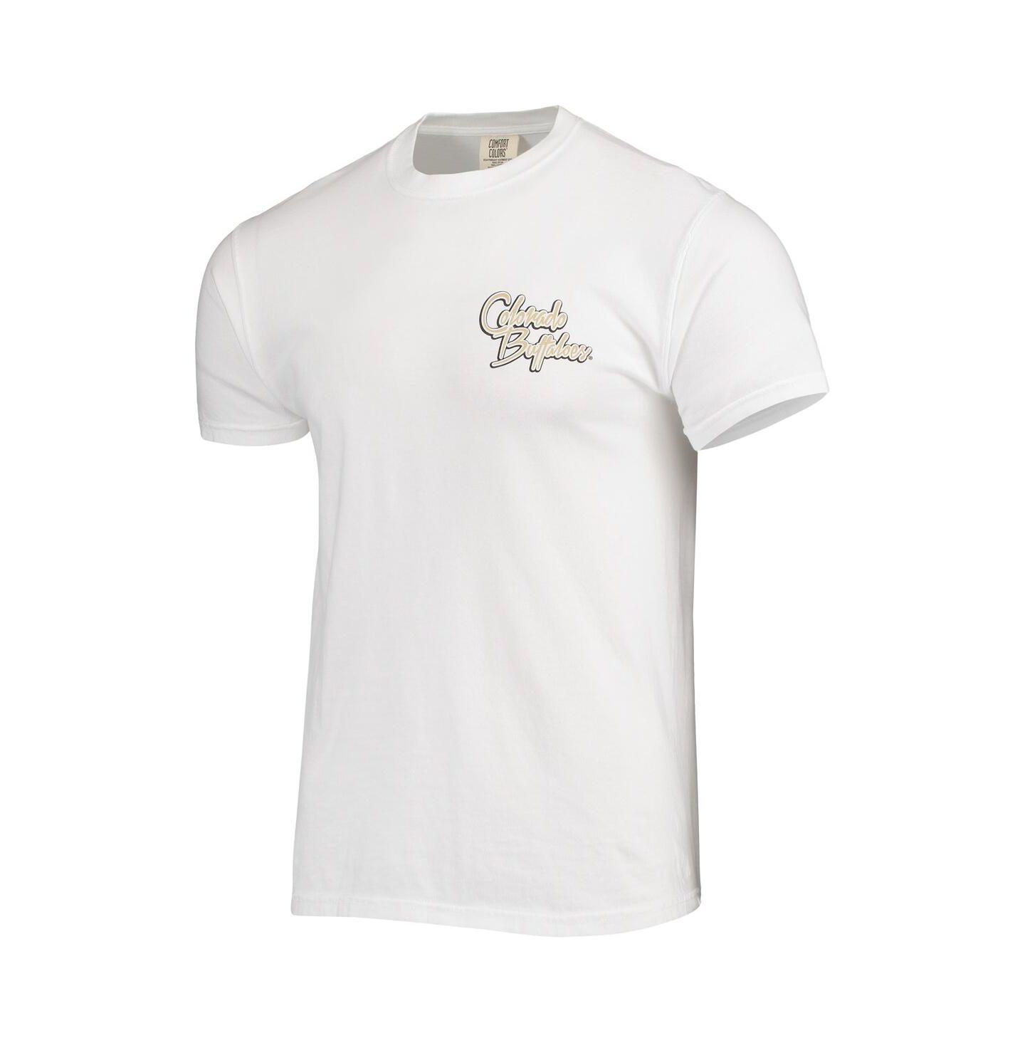 Мужская футболка Image One White Colorado Buffaloes Mascot Bandana — фото 3