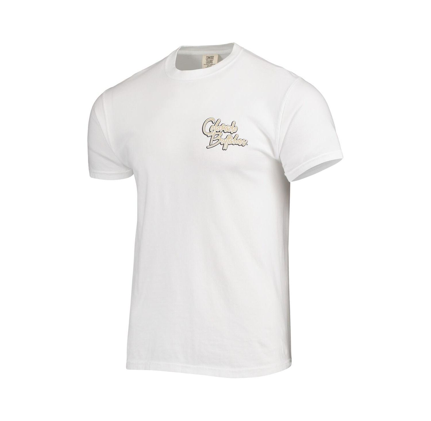 Men's White Colorado Buffaloes Mascot Bandana T-shirt